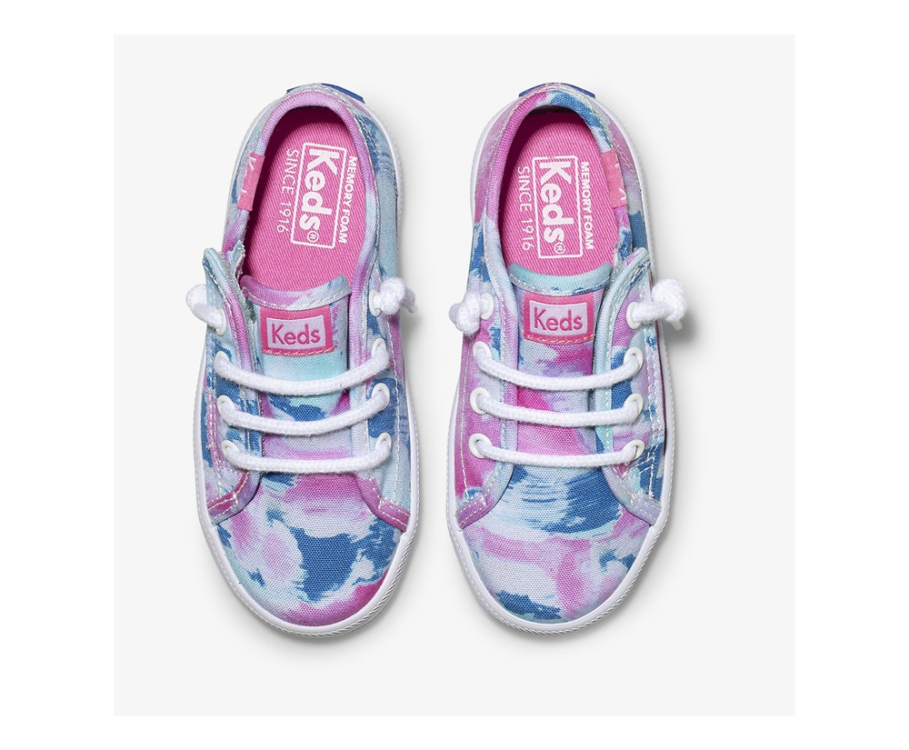 Tenis Keds Niña Blancos/Rosas - Kickstart Jr. - 2749-YTSQZ